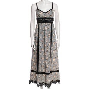 Anna Sui Silk Evening Gown NWT